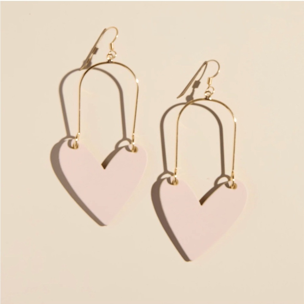 Nickel & Suede Sand Stone Sweethearts